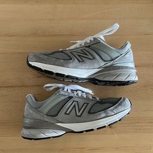 Reformation Gray and White Sneakers